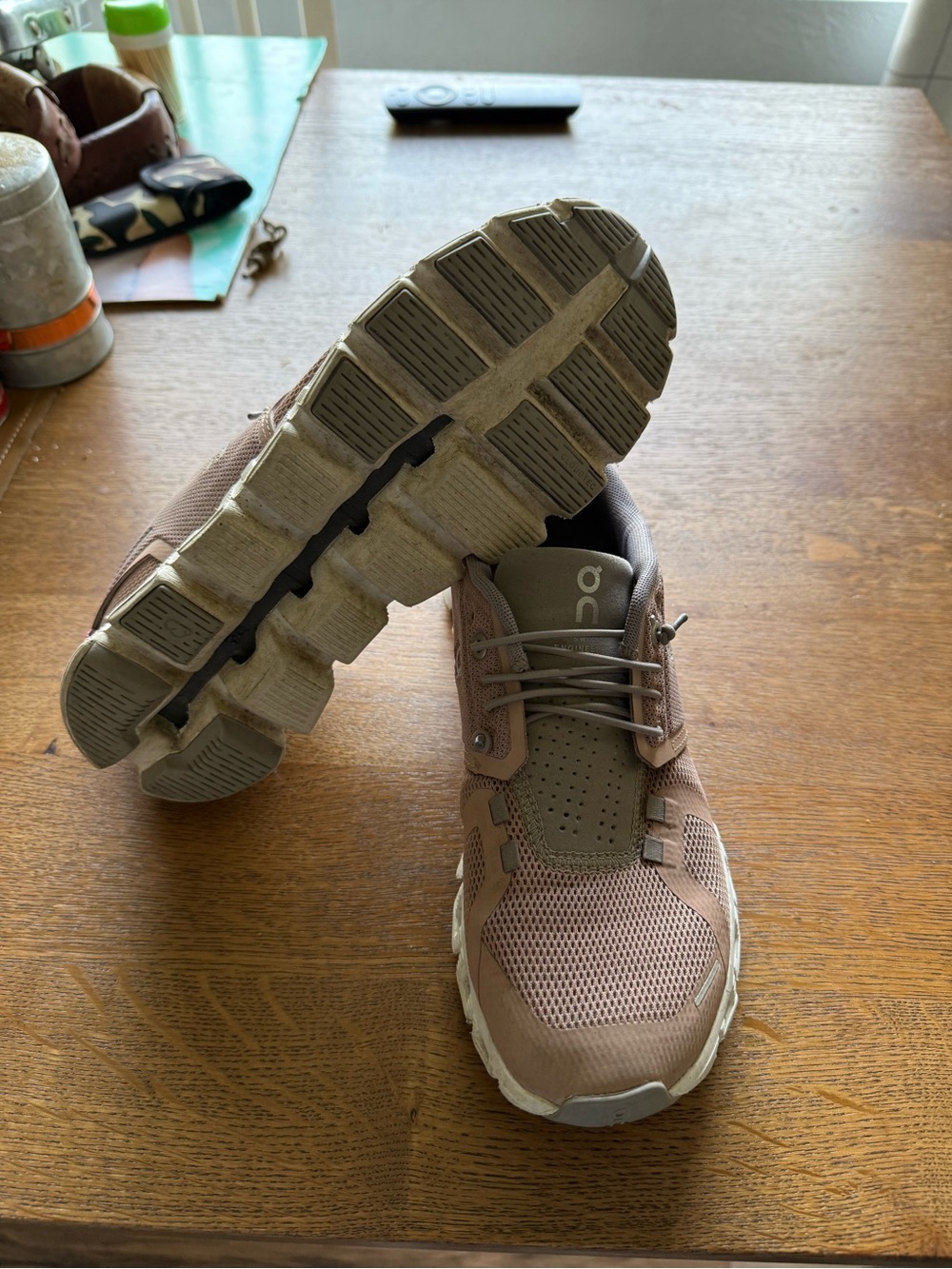 On Cloud Women’s Athletic Shoe — Dusty Rose
